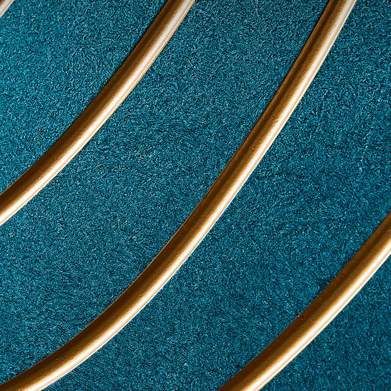 Cassa in legno di stoccaggio in stile glam con cassetti a chiusura morbida per la casa