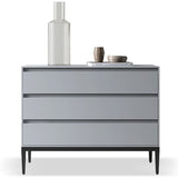 Servizio da pranzo in legno moderno ingegnerizzato 3-Drawer Server buffet 31,5 "l x 15,7" W x 25 "H