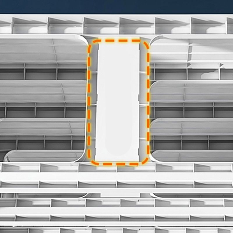 Moderner Stil nicht hangender Armoire Plastik Hausaufbewahrungsschrank mit Schubladen