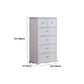 Contemporary Storage Chest Solid Wood Bedroom Storage Chest Dresser