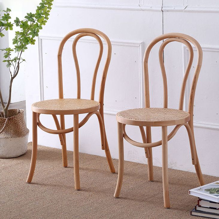 Traditional Beech Windsor Back Chair Natural Wood Dining Chair (Set of 2) Clearhalo ' kitchen&dining_furn' 'Dining Chairs' 'Dining Tables & Seating' 'dining_chair' 'furn' 'furn_dining_chair' 'Furniture' 'furniture_dining_chair' 'Kitchen & Dining Furniture' 'kitchen' 1200x1200_6c6150f5-b9b5-4c56-adb9-1a50b3ab9832