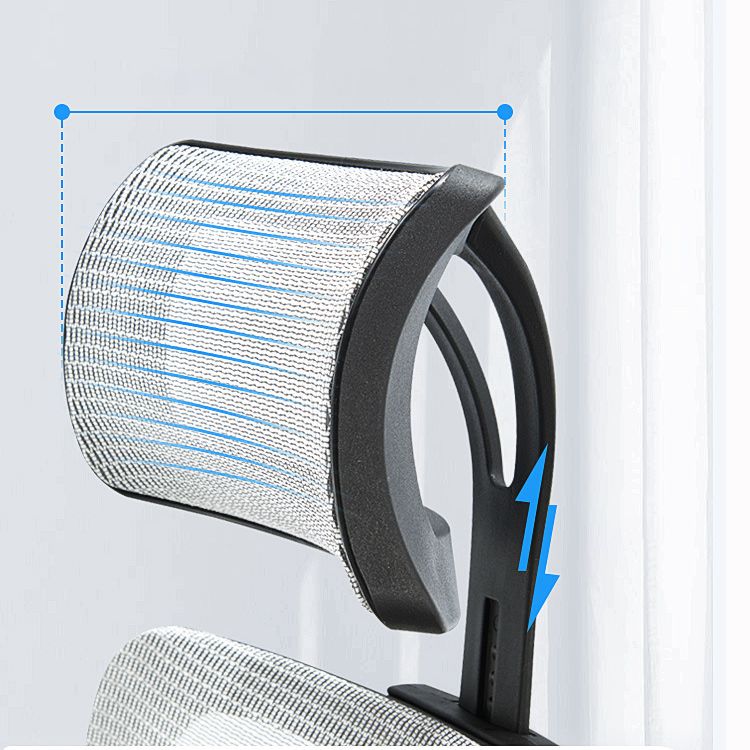 Silla de escritorio moderna Silla de computadora de malla Silla de conferencia con respaldo alto con ruedas