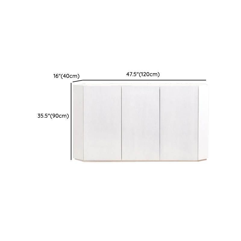 ダイニングルーム用のドア付きモダンなサイドボードエンジニアリングのサイドボードキャビネット