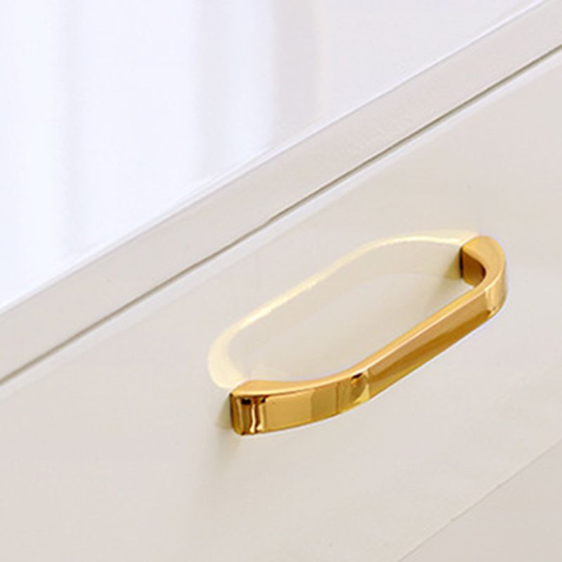 White Gold Makeup Counter with Drawer 15.74" Wide Glam Vanity Tables for Bedroom Clearhalo 'Bedroom Furniture' 'furn' 'furn_makeup_vanities' 'Furniture' 'Makeup Vanities' 'makeup_vanities' 1200x1200_6c674e57-99a5-4637-a9b7-43ffb4869d4f