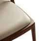 Modern Simple Side Chair Wooden Frame Kitchen Dining Chairs for Home Use