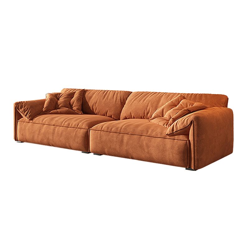 Sofá estándar de la almohada de la sala de estar contemporánea