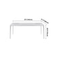Modern Style Sintered Stone Table 4 Legs Base Rectangle Table for Home Clearhalo ' dining_table' 'Dining Tables & Seating' 'Dining Tables' 'Furniture' 'furniture_dining_table' 'Kitchen & Dining Furniture' 'kitchen&dining_furn' 'kitchen' 'kitchen_dining_table' 1200x1200_6c7101ff-4b48-4c7d-9866-8389d2314c36
