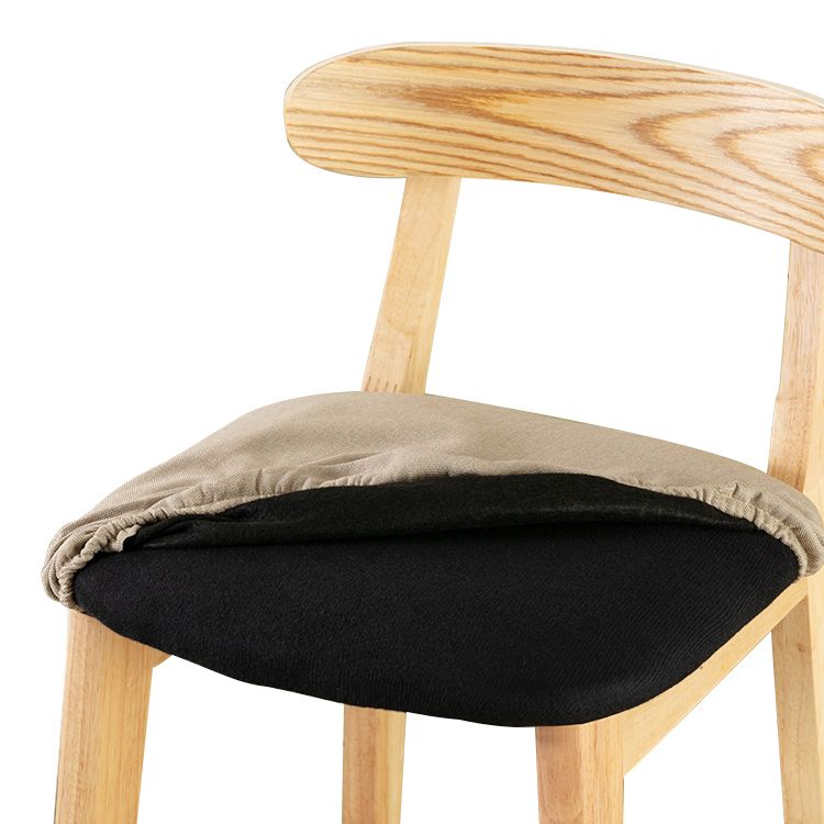 Modern Armless Counter Stool Wood Household Bar Stool with Pedal and Cushion Clearhalo 'Bar Furniture' 'Bar Stools' 'bar_stools' 'furn' 'furn_bar_stools' 'furniture_bar_stools' 'Kitchen & Dining Furniture' 'kitchen&dining_furn' 'kitchen' 'kitchen_furn' Furniture' 1200x1200_6c710af0-1024-4f35-ab59-b4aa49e85e4a