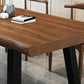 Pine Wood Top Dining Table Industrial Rectangle Table with Sled Base Clearhalo 'Dining Tables & Seating' 'Dining Tables' 'dining_table' 'furn' 'furn_dining_table' 'Furniture' 'Kitchen & Dining Furniture' 1200x1200_6c71e74c-a539-4cc9-896e-e3b0e615fbc6