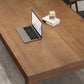 Modern Solid Wood Rectangular Writing Desk Parsons Base 29.53" Tall Office Desk Clearhalo 'furn' 'furn_office_desk' 'Furniture' 'Office Desks' 'Office Furniture' 'office_desk' 1200x1200_6c7449c1-ffd0-4b39-8f31-de87599d9cbf