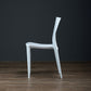 Plastic Scandinavian Kitchen Dining Room Chair Open Back Side Chair Clearhalo ' kitchen&dining_furn' 'Dining Chairs' 'Dining Tables & Seating' 'dining_chair' 'Furniture' 'furniture_dining_chair' 'Kitchen & Dining Furniture' 'kitchen' 1200x1200_6c75ec83-e26a-4831-912c-d0d3748f0725