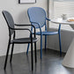 Contemporary Plastic Dining Arm Chair King Louis Back Side Chair Clearhalo 'Dining Chairs' 'Dining Tables & Seating' 'dining_chair' 'furn' 'furn_dining_chair' 'Furniture' 'Kitchen & Dining Furniture' 1200x1200_6c76d1dc-b6fd-42d9-98fa-14012fa7f125