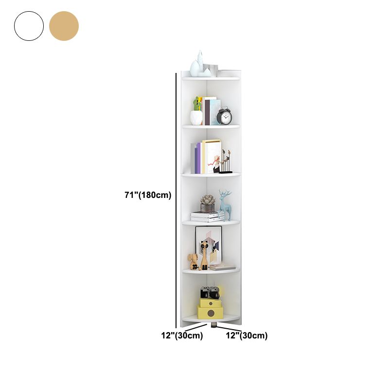 Engineer Wooden Bookcase Modern Home Living Room Corner Bookshelf Clearhalo 'Bookcases' 'furn' 'furn_bookcases' 'Furniture' 'Office Furniture' 1200x1200_6c78c416-ff19-4e63-94b1-f523b626b5e9