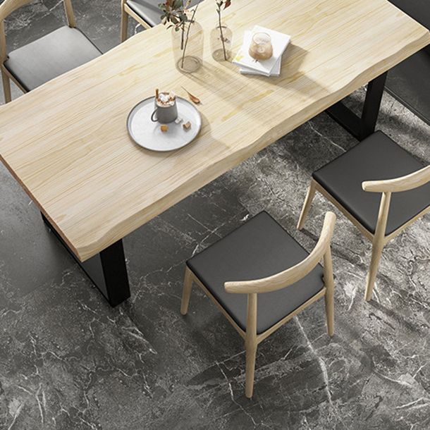 Set di tavoli da pranzo in legno in stile moderno 1/2/5/7 pezzi set da pranzo per uso domestico