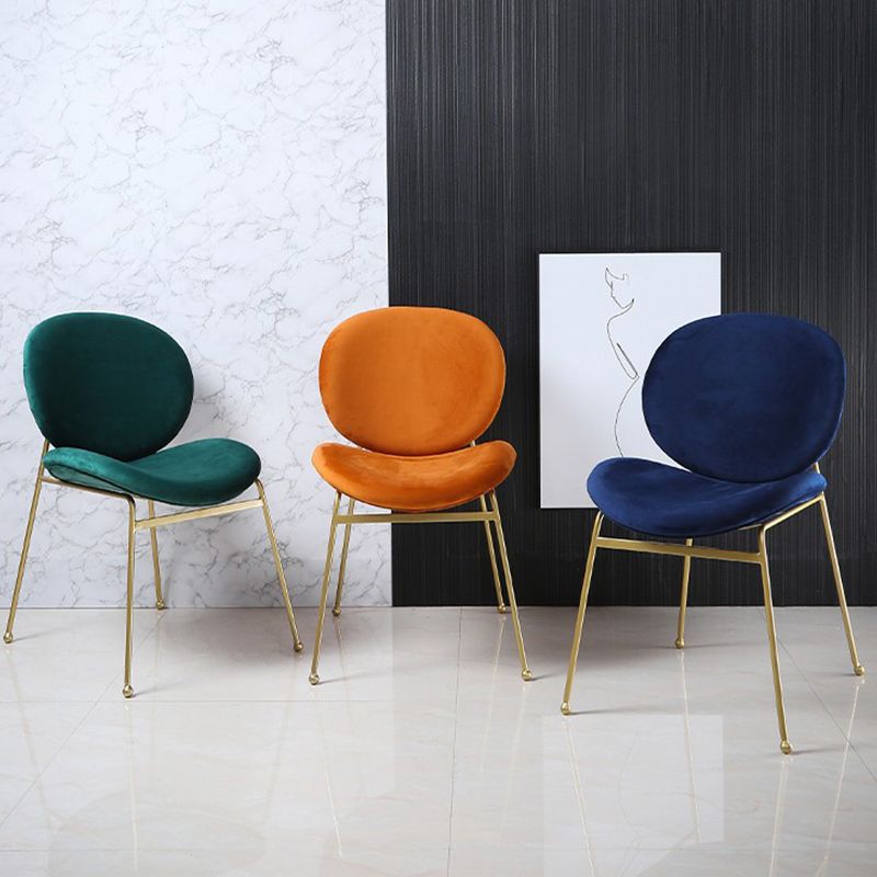 Upholstered Dining Chair Glam Style Side Chair for Dining Room Clearhalo 'Dining Chairs' 'Dining Tables & Seating' 'dining_chair' 'furn' 'furn_dining_chair' 'Furniture' 'furniture_dining_chair' 'Kitchen & Dining Furniture' 1200x1200_6c7e73aa-7e6d-4f15-a654-fdbb89d9b2f4