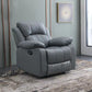 Contemporary Wing Chair Recliner Metal Solid Color Arm Swivel Rocker Indoor Clearhalo 'Chairs & Seating' 'furn' 'furn_recliners' 'Furniture' 'Living Room Furniture' 'Recliners' 1200x1200_6c804a51-70c1-46c4-98ef-7ee5d38df999