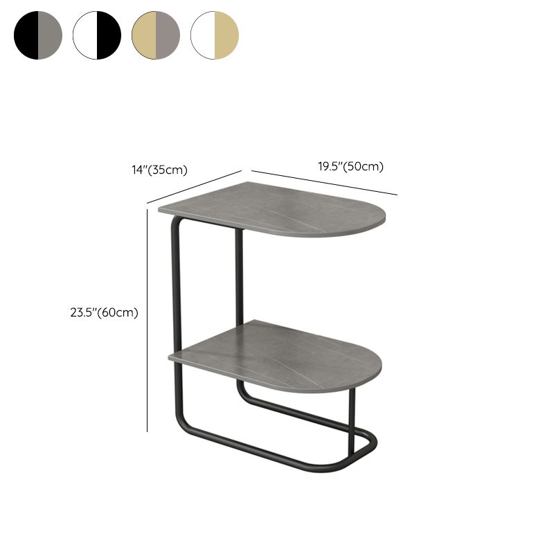 Classic Glam Night Table Open Storage Bedside Cabinet for Bedroom Clearhalo 'Bedroom Furniture' 'furn' 'furn_night_stand' 'Furniture' 'night_stand' 'Nightstands' 1200x1200_6c812f24-678e-4a3a-9703-5b0b5d679746