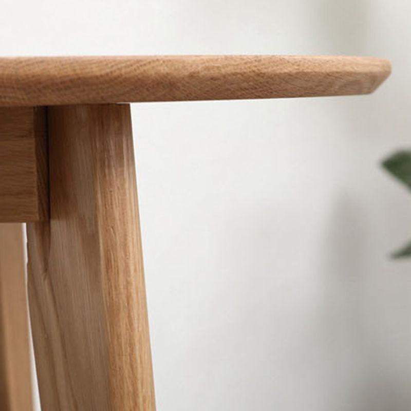 Modern Oak Wood Dining Set 1/2/3/5 stuks Bruine dinette set met stoelen