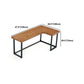 L-Shape Office Table Industrial Writing Desk with H-Shape Base Clearhalo 'furn' 'furn_office_desk' 'Furniture' 'Office Desks' 'Office Furniture' 'office_desk' 1200x1200_6c819a5d-442a-4f29-aad2-7cc8984b9226