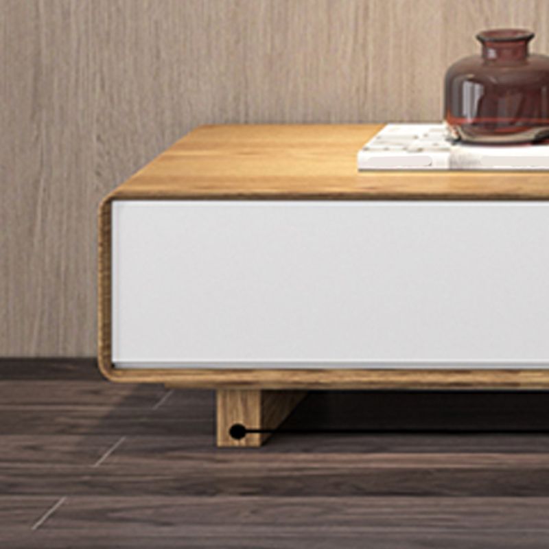 Open Storage TV Media Console Scandinavian Media Console with Drawers Clearhalo 'furn' 'furn_tv_stands_entertainment_centers' 'Furniture' 'Living Room Furniture' 'TV Stands & Entertainment Centers' 'TV Stands & Media Storage Furniture' 'tv_stands_entertainment_centers' 1200x1200_6c8406b0-1073-4838-95c3-3cdc277dc7ab