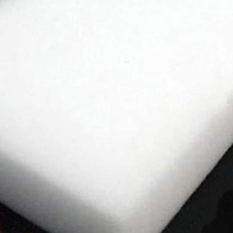 Rectangle moderne Pouf Ottoman Faux Leather Chair Ottoman avec garniture