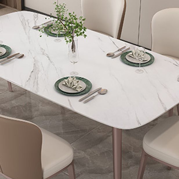 1/2/5/7 Pcs White Sintered Stone Dining Room Set Table Furniture Set for Home Clearhalo 'Dining Room Sets' 'Dining Tables & Seating' 'dining_room_set' 'furn' 'furn_dining_room_set' 'Furniture' 'furniture_dining_room_set' 'Kitchen & Dining Furniture' 1200x1200_6c8c0c95-cdf2-4a5d-8ff1-25028dd4cb52