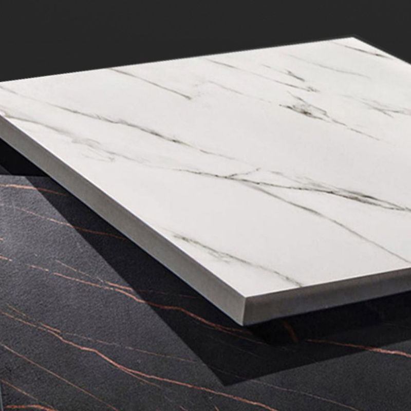 Table d'appoint à cadre moderne table de canapé rond avec rangement