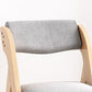 Contemporary Kitchen Chairs Dining Armless Side Chair with Wooden Legs
