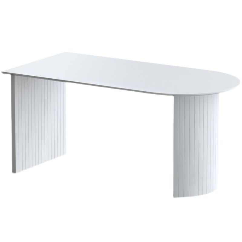 Contemporary Style Furniture Double Pedestal Dining Site Table for Home Clearhalo ' dining_table' 'Dining Tables & Seating' 'Dining Tables' 'furn' 'furn_dining_table' 'Furniture' 'furniture_dining_table' 'Kitchen & Dining Furniture' 'kitchen&dining_furn' 'kitchen' 'kitchen_dining_table' 1200x1200_6c90eb74-d171-4bb5-81c2-755ae3be27d6