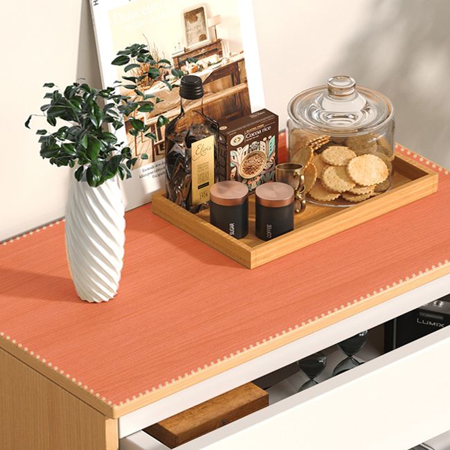 Modern White/Natural Chest with Wooden Drawers Rectangle Chest Clearhalo 'Cabinets & Chests' 'cabinets_chests' 'furn' 'furn_cabinets_chests' 'Furniture' 'Living Room Furniture' 1200x1200_6c915f73-0645-41ee-881b-827ce1fad60f