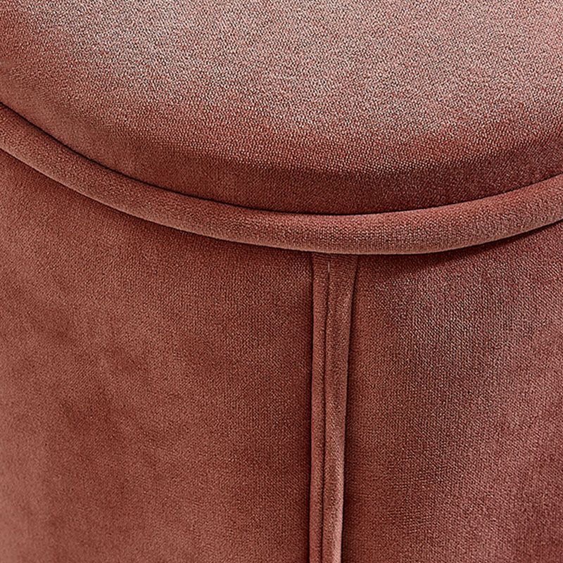 Solid Color Fabric Standard Stool Modern Simple Heart-Shaped Upholstered Footstool Clearhalo 'furn' 'furn_ottomans_poufs' 'Furniture' 'Living Room Furniture' 'Ottomans & Poufs' 'ottomans_poufs' 1200x1200_6c91aa55-08af-47ed-a6fb-8a610627bd4f