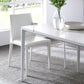 Industrial Sintered Stone Table 4 Legs Base Rectangle Table for Home Clearhalo ' dining_table' 'Dining Tables & Seating' 'Dining Tables' 'Furniture' 'furniture_dining_table' 'Kitchen & Dining Furniture' 'kitchen&dining_furn' 'kitchen' 'kitchen_dining_table' 1200x1200_6c91ee05-939c-4a1c-9855-4177cfa1e919
