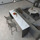 Industrial Style Bar Table Rectangle Stone Fixed Bistro Bar Desk for Indoor Clearhalo 'Bar Furniture' 'Bar Tables' 'bar_tables' 'furn' 'furn_bar_tables' 'Furniture' 'Kitchen & Dining Furniture' 1200x1200_6c91ef7a-cf89-48f7-a672-8b96b879225c