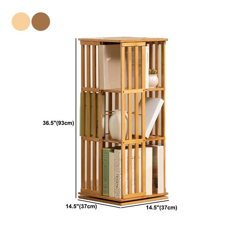 Geometrische roteerbare boekenplank Moderne stijl Studiezaal boekenplank