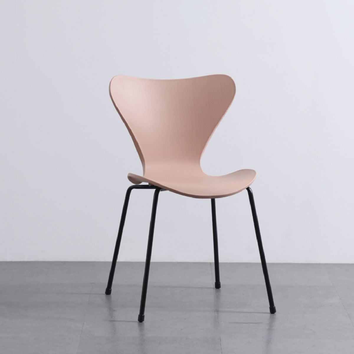 Modern Armless Side Chairs with 4 Black Finish Legs Plastic Solid Chairs for Home Use Clearhalo ' kitchen&dining_furn' 'Dining Chairs' 'Dining Tables & Seating' 'dining_chair' 'Furniture' 'furniture_dining_chair' 'Kitchen & Dining Furniture' 'kitchen' 1200x1200_6c927086-9747-4c34-ad9e-957fd191cc0a