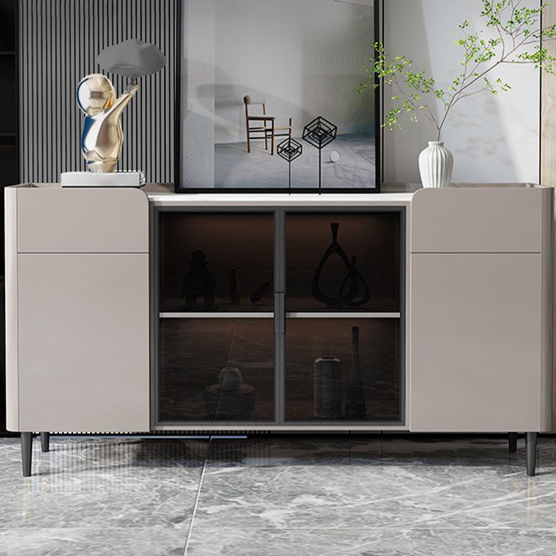 Tavolino glam tavolo in pietra credenza a buffet con armadi e cassetti