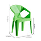 Home Contemporary Arm Chair Solid Back Plastic Stackable Dining Room Chair Clearhalo ' kitchen&dining_furn' 'Dining Chairs' 'Dining Tables & Seating' 'dining_chair' 'furn' 'furn_dining_chair' 'Furniture' 'furniture_dining_chair' 'Kitchen & Dining Furniture' 'kitchen' 1200x1200_6c953e47-8f1f-4a1b-8828-9093f7d44e45