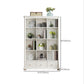 Closed Back Modern Bookcase Standard White Wooden Bookshelf with Shelves Clearhalo 'Bookcases' 'furn' 'furn_bookcases' 'Furniture' 'Office Furniture' 1200x1200_6c968e99-3714-42b4-a9c7-7db3f98caf1d