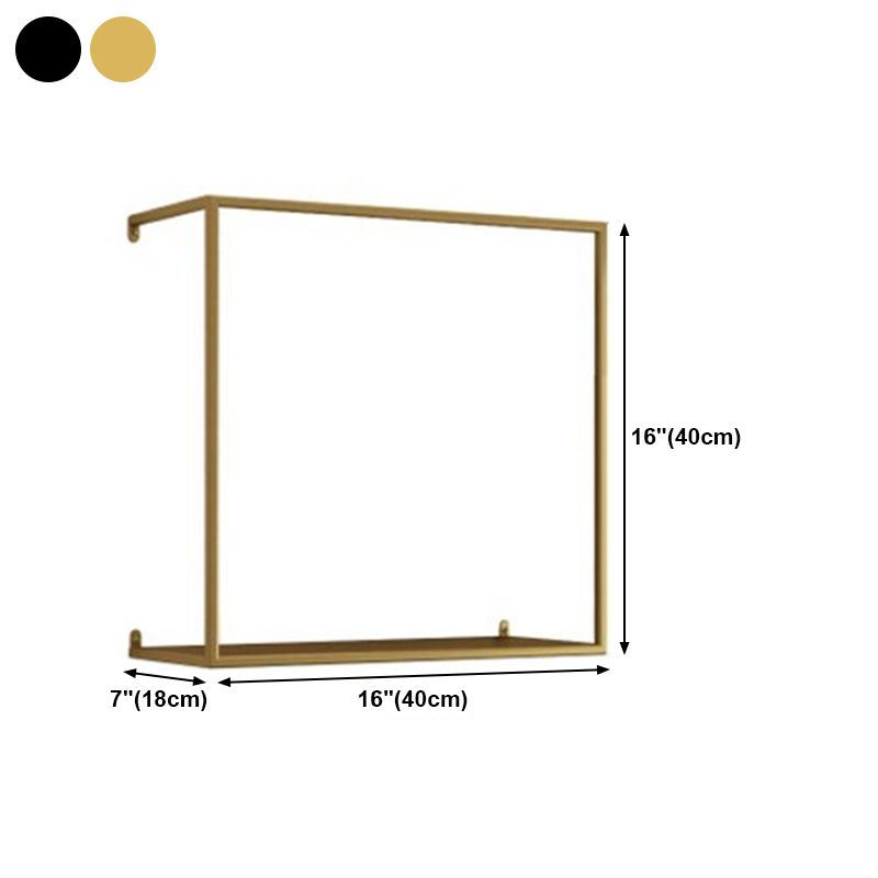 Metal Floating Bookcase Modern Style Wall Mounted Bookshelf for Home Office Clearhalo 'Bookcases' 'furn' 'furn_bookcases' 'Furniture' 'furniture_bookcases' 'Office Furniture' 1200x1200_6c98c01f-9d10-4c59-b965-b6c8ff430edd