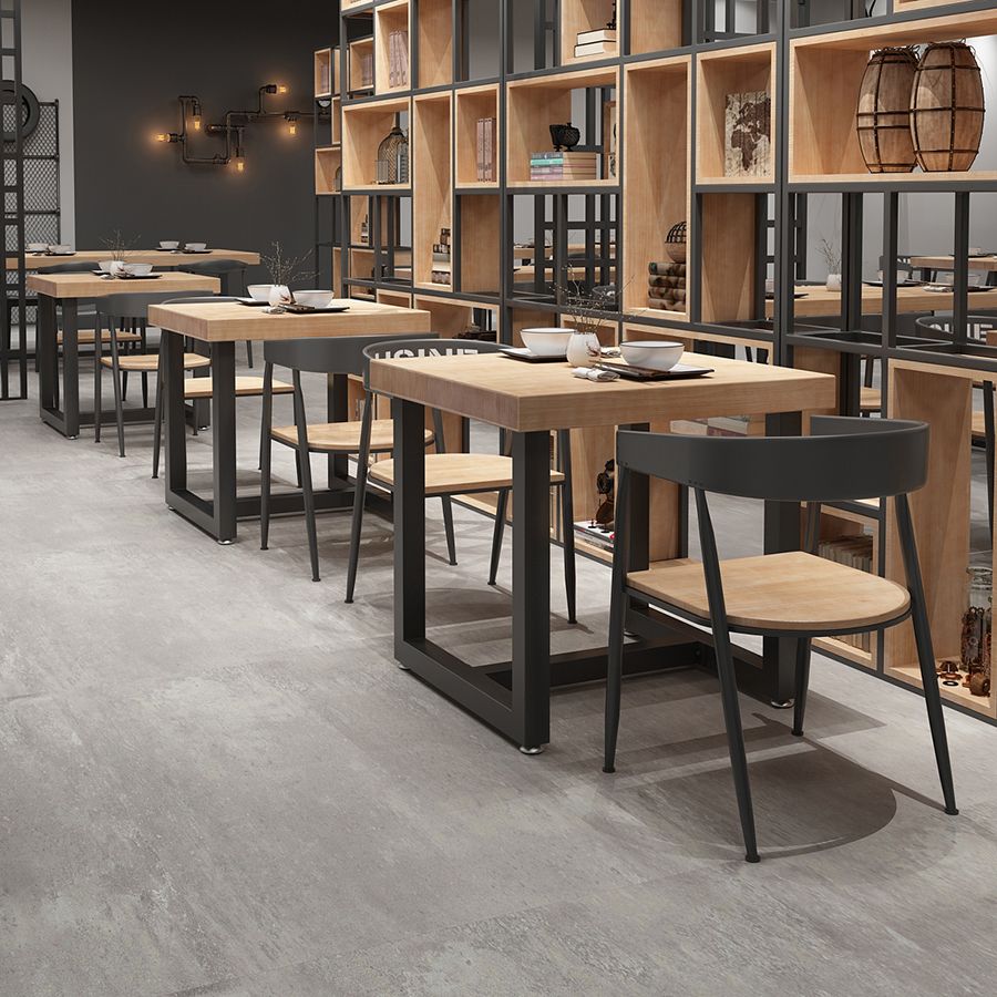 Industrial Style Solid Wood Dining Table Brown Square Table with Trestle Base for Dinning Room Clearhalo ' dining_table' 'Dining Tables & Seating' 'Dining Tables' 'furn' 'furn_dining_table' 'Furniture' 'furniture_dining_table' 'Kitchen & Dining Furniture' 'kitchen&dining_furn' 'kitchen' 'kitchen_dining_table' 1200x1200_6ca20f54-b4a9-4acf-b52a-34350d8eb3a5