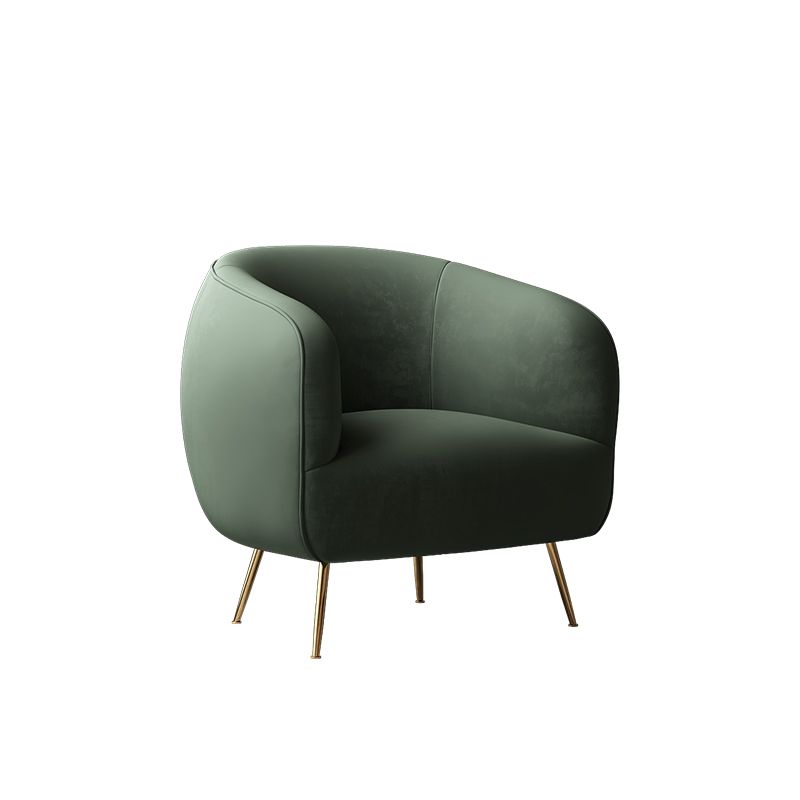 Contemporary 30"W x 30"D x 30"H Fixed Back Sloped Arms Barrel Chair