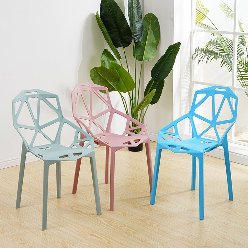 Contemporary Style Dining Chairs Plastic Dining Arm Side Chair for Kitchen Clearhalo ' kitchen&dining_furn' 'Dining Chairs' 'Dining Tables & Seating' 'dining_chair' 'furn' 'furn_dining_chair' 'Furniture' 'furniture_dining_chair' 'Kitchen & Dining Furniture' 'kitchen' 1200x1200_6cb04120-81de-42ed-8ea2-b0ce71a69454