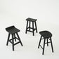 Contemporary Black Ash Solid Wood Armless Bar Stool with Footrest Clearhalo 'Bar Furniture' 'Bar Stools' 'bar_stools' 'furn' 'furn_bar_stools' 'Furniture' 'Kitchen & Dining Furniture' 1200x1200_6cb30e81-a042-4e9f-b45c-1b729a7f9759