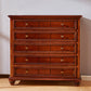 Glam Dresser vaste houten opbergkast dressoir met 3/4/5 laden
