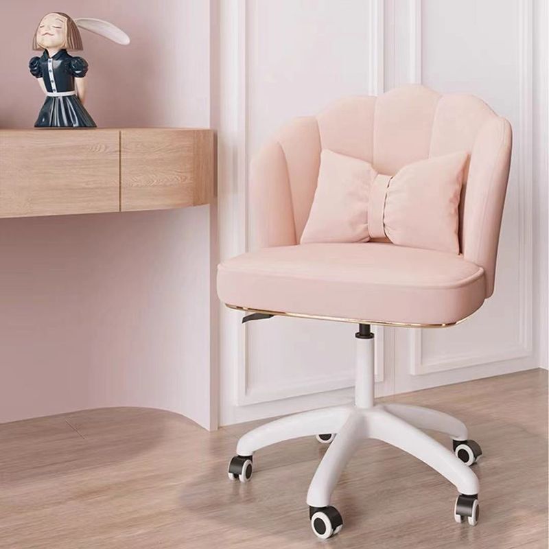 Armless Office Chair with Wheels Modern Task Chair with Low Back Clearhalo 'furn' 'furn_office_chair' 'Furniture' 'furniture_office_chair' 'Office Chairs' 'Office Furniture' 'office_chair' 1200x1200_6cbd6809-7eee-4452-b7c7-ecc0184d7d94