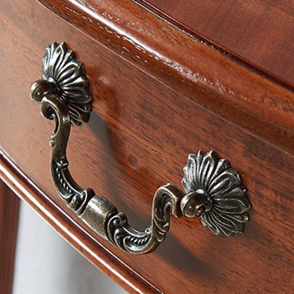 Wooden Console Table Mid Century Modern Accent Table for Hall , 10.5 inch Wide