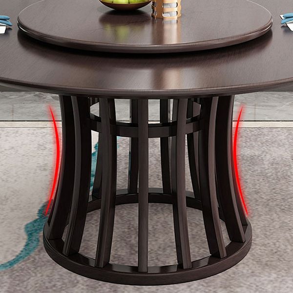 Wood Round Pedestal Dining Table Modern Dining Room Kitchen Home Furniture Clearhalo ' dining_table' 'Dining Tables & Seating' 'Dining Tables' 'furn' 'furn_dining_table' 'Furniture' 'furniture_dining_table' 'Kitchen & Dining Furniture' 'kitchen&dining_furn' 'kitchen' 'kitchen_dining_table' 1200x1200_6cc283cf-3d9e-4bee-9361-ba06457fa500