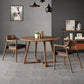 Kitchen Dinner Table Dining Room Round Wood Top Dining Table Clearhalo 'Dining Tables & Seating' 'Dining Tables' 'dining_table' 'furn' 'furn_dining_table' 'Furniture' 'Kitchen & Dining Furniture' 1200x1200_6cc4c22f-439f-46d1-ab05-5d7dc58b4037