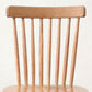 Slat Back Side Chair Wood Scandinavian Dining Kitchen Room Chair