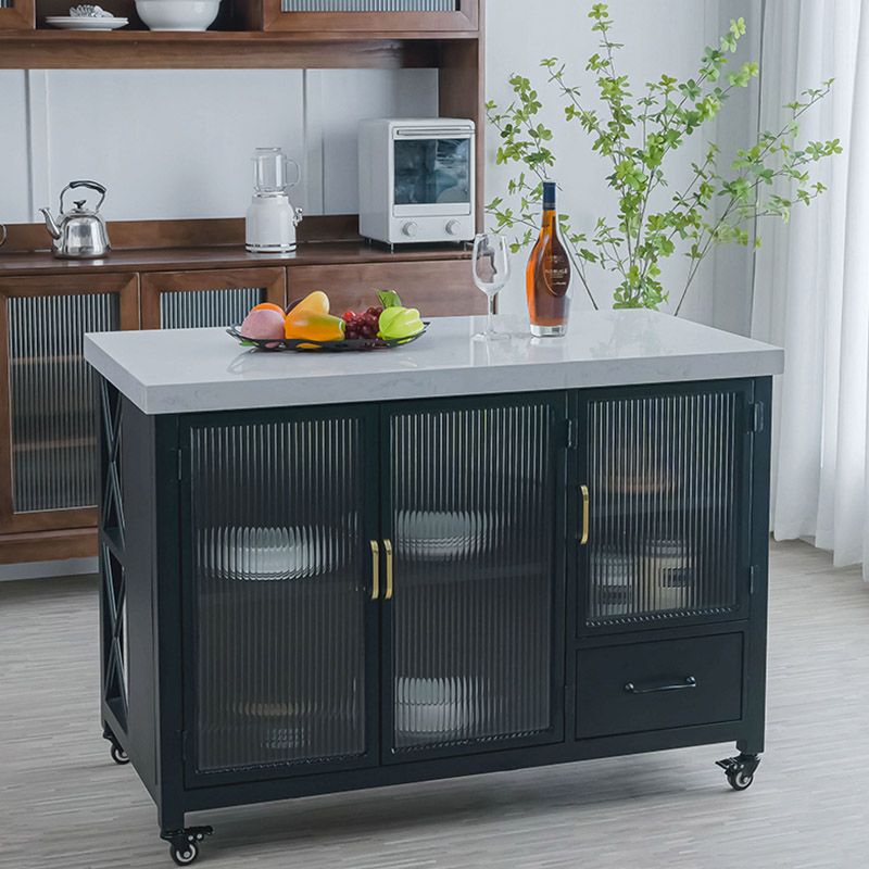 Modern Kitchen Island Table Dining Room Kitchen Island with Storage Cabinet Clearhalo 'furn' 'furn_kitchen_islands_carts' 'Furniture' 'Kitchen & Dining Furniture' 'Kitchen Islands & Carts' 'kitchen_islands_carts' 1200x1200_6cca6362-3d9f-42b1-9f83-d19bd21e9cea